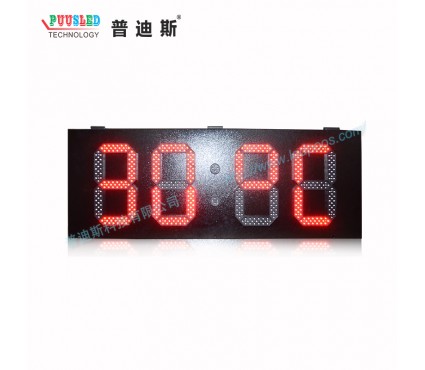 10寸红色时间温度屏GPS校时