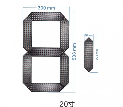 20寸防水数字模组