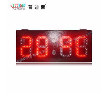 6寸红色时间温度屏